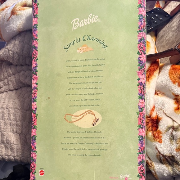 Barbie Simply Charming Doll in Green and Pink Floral Dress - Picture 3 of 3